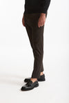 Pantalone in lana stretch EDGE- DIECI marrone men Pt torino - 2