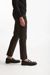 Pantalone in lana stretch EDGE- DIECI marrone men Pt torino - 4
