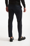 Pantalone in lana stretch EDGE- DIECI blu men Pt torino - 4