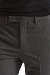 Pantalone in lana stretch EDGE- DIECI grigio men Pt torino - 5