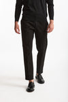 Pantalone EDGE-REBEL in cotone stretch nero men Pt torino - 1