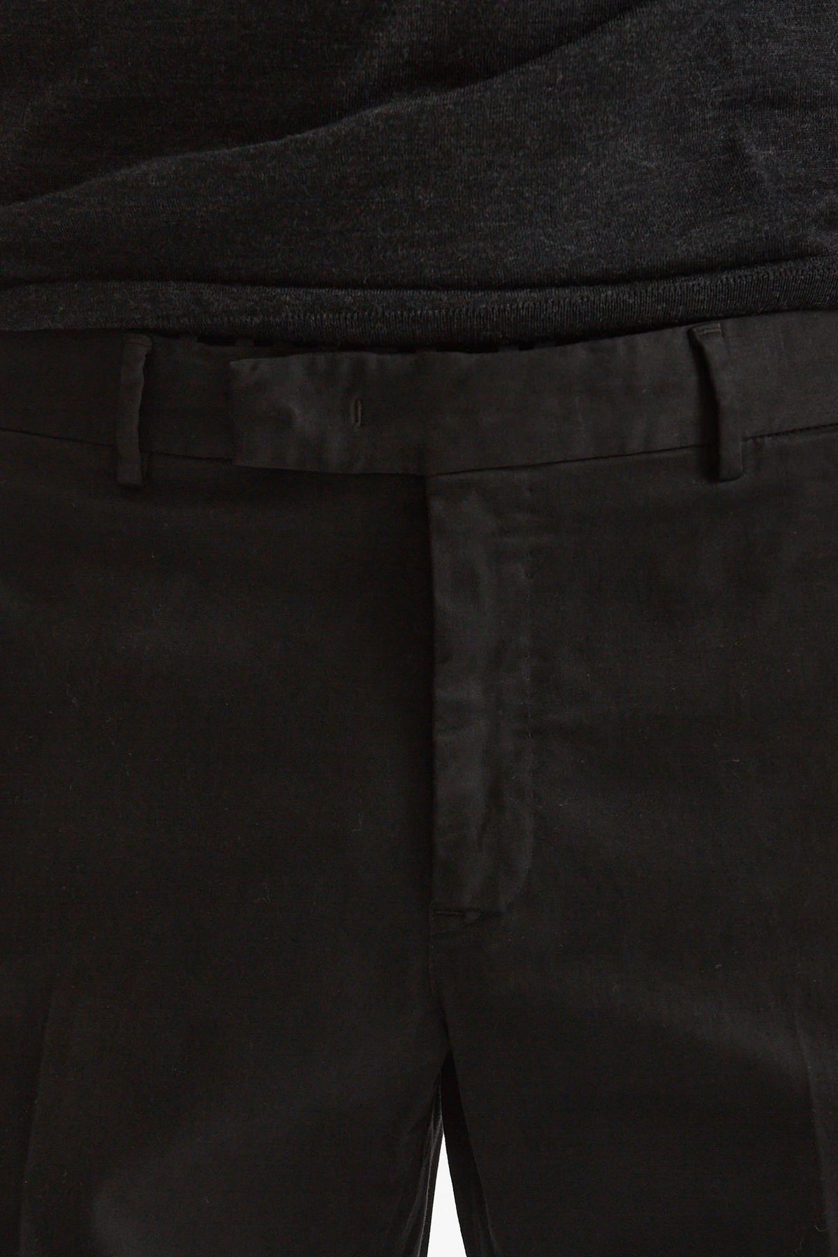 Pantalone EDGE-REBEL in cotone stretch nero men Pt torino - 5