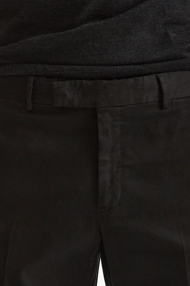 Pantalone EDGE-REBEL in cotone stretch nero men Pt torino - 5