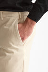 Pantalone EDGE-REBEL in cotone stretch panna men Pt torino - 6