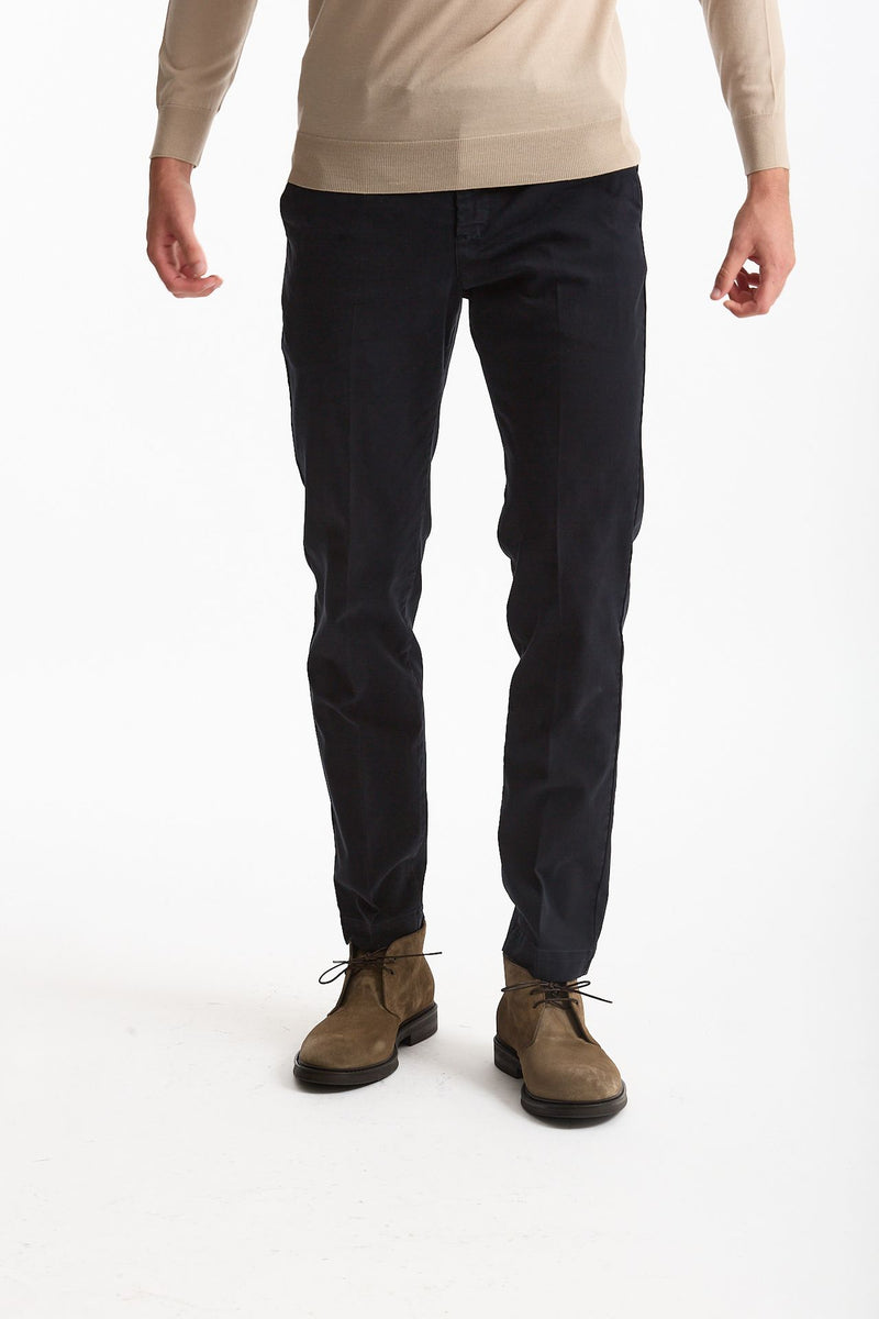 Pantalone STYLE- MASTER in cotone stretch lavato blu men Pt torino - 1