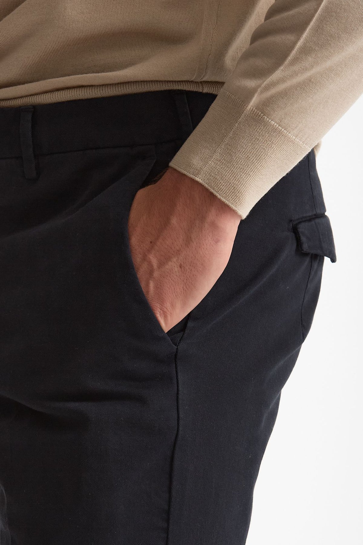Pantalone STYLE- MASTER in cotone stretch lavato blu men Pt torino - 6