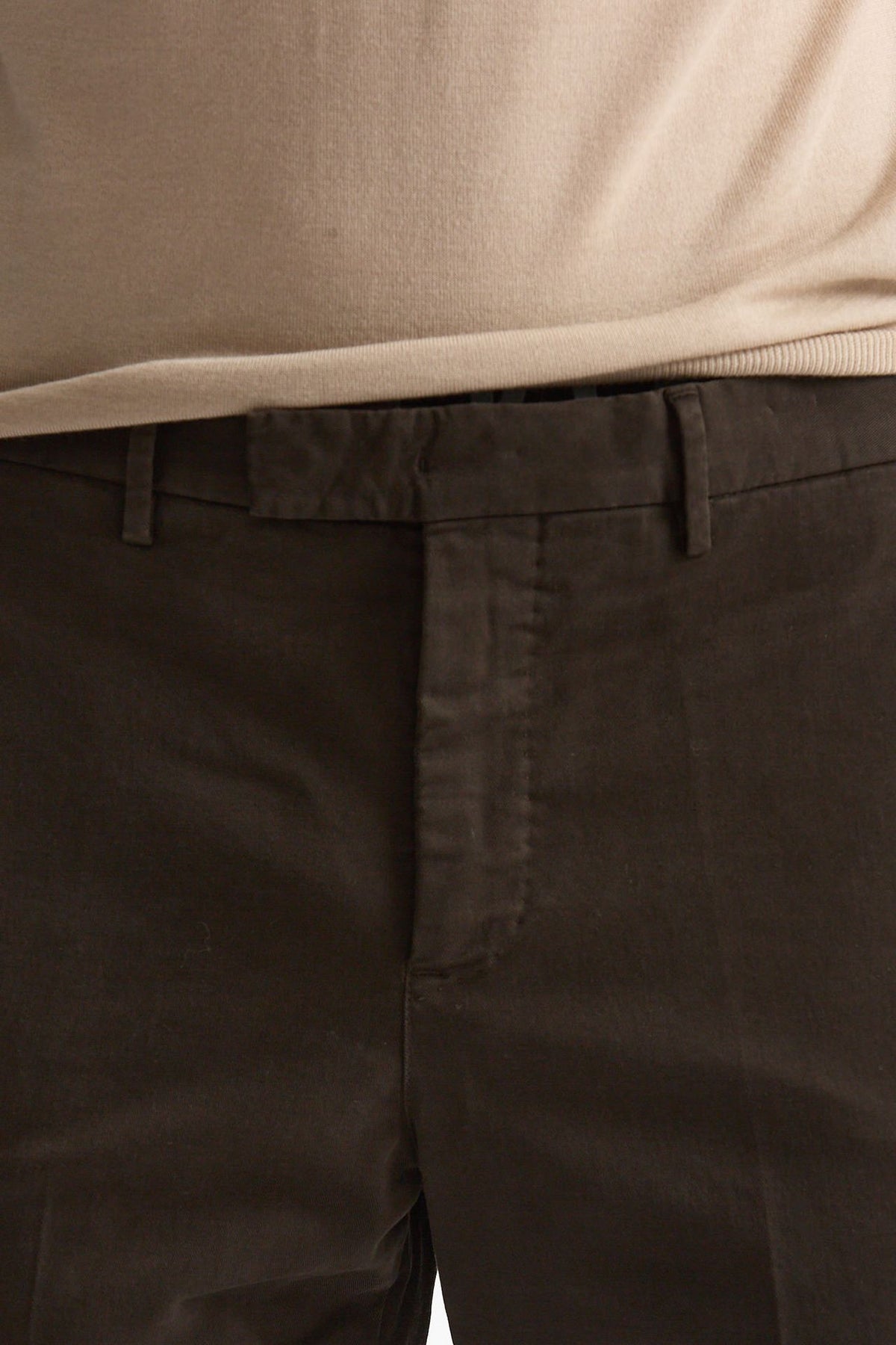 Pantalone STYLE- MASTER in cotone stretch lavato marrone men Pt torino - 5