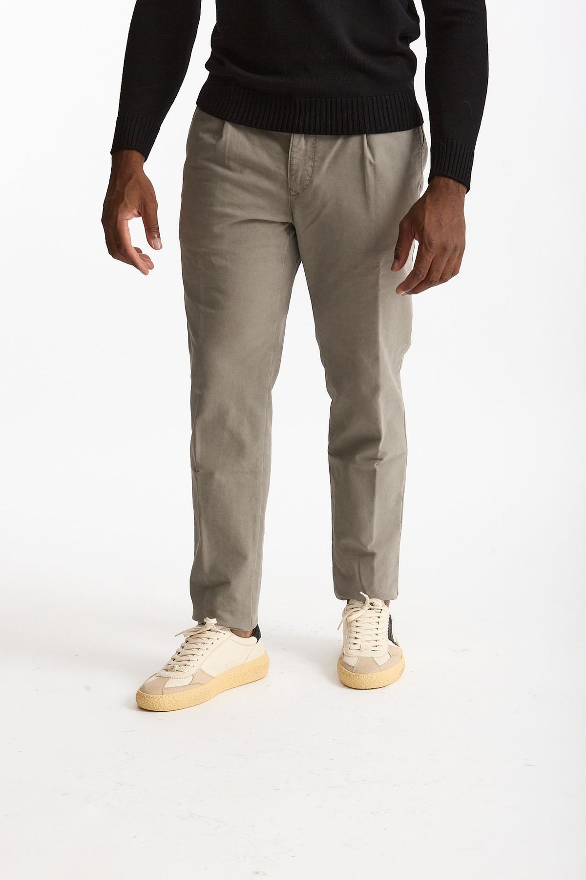 Pantalone STYLE- MASTER in cotone stretch lavato grigio men Pt torino - 2
