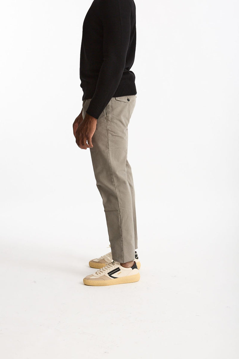 Pantalone STYLE- MASTER in cotone stretch lavato grigio men Pt torino - 3