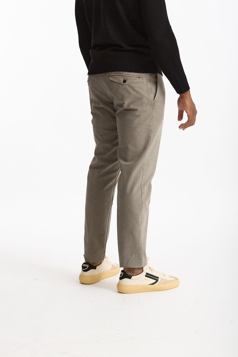 Pantalone STYLE- MASTER in cotone stretch lavato grigio men Pt torino - 4
