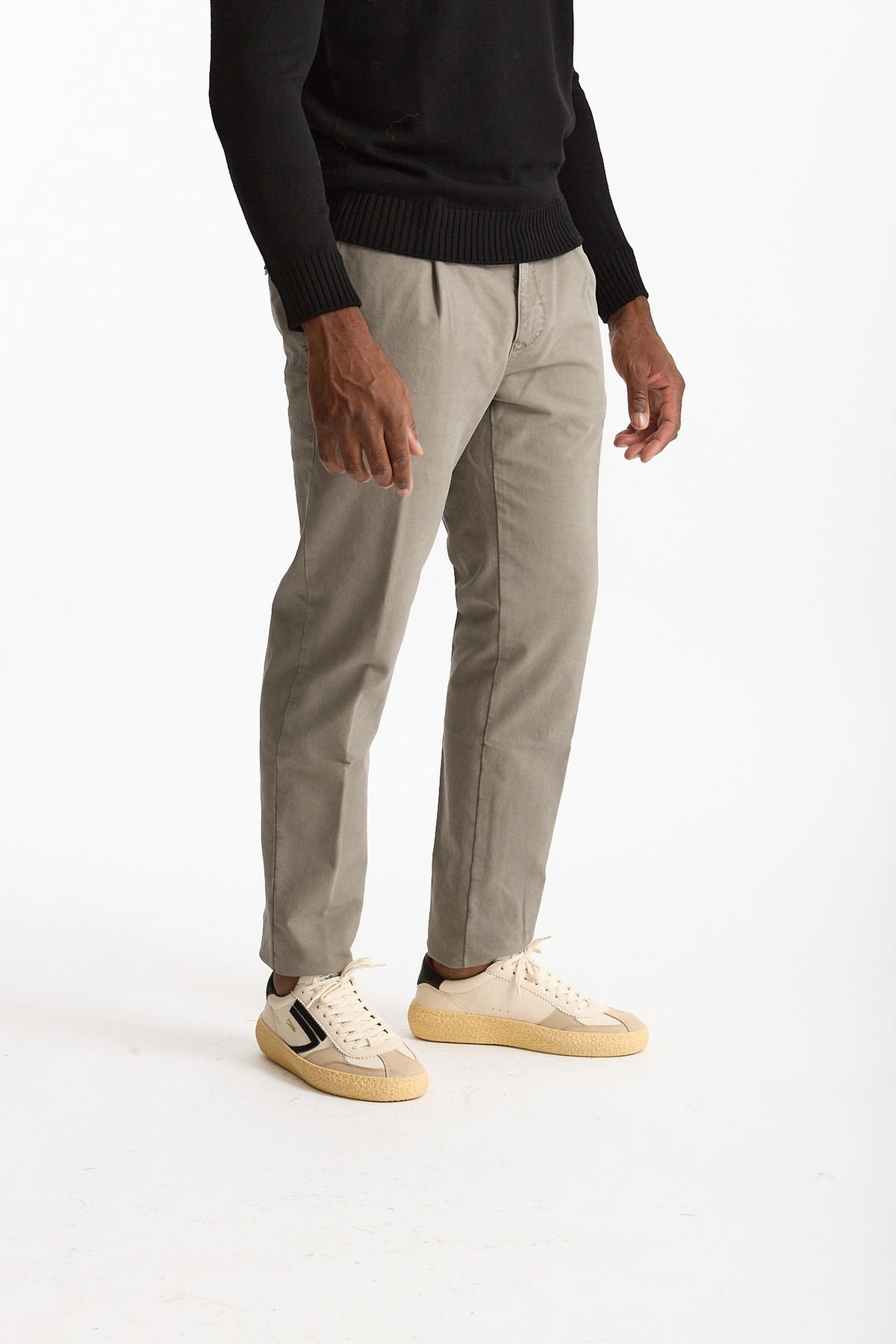 Pantalone STYLE- MASTER in cotone stretch lavato grigio men Pt torino - 1