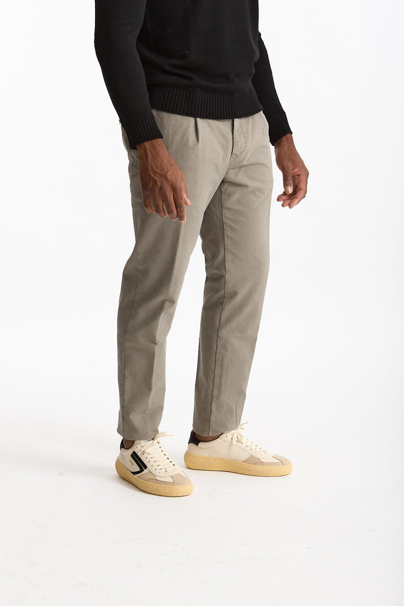 Pantalone STYLE- MASTER in cotone stretch lavato grigio men Pt torino - 1