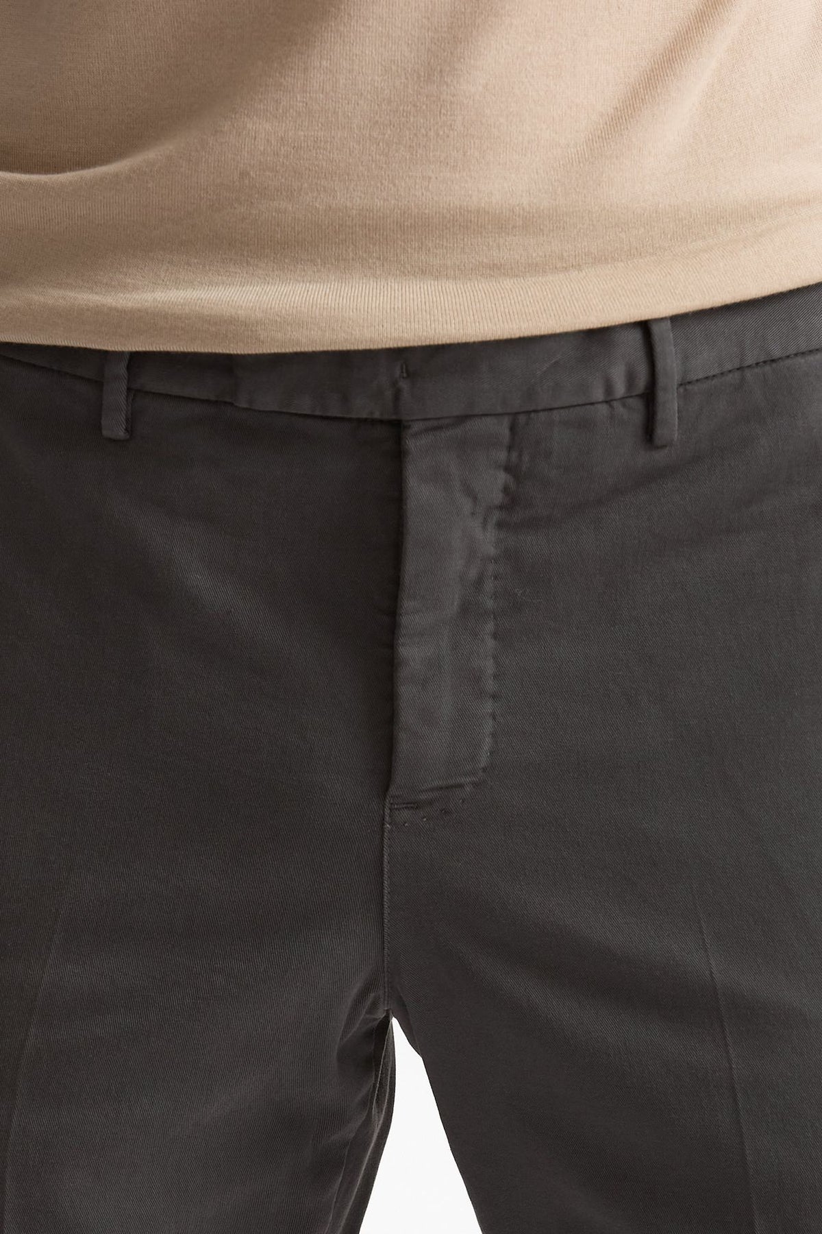 Pantalone STYLE- MASTER in cotone stretch lavato tortora men Pt torino - 5