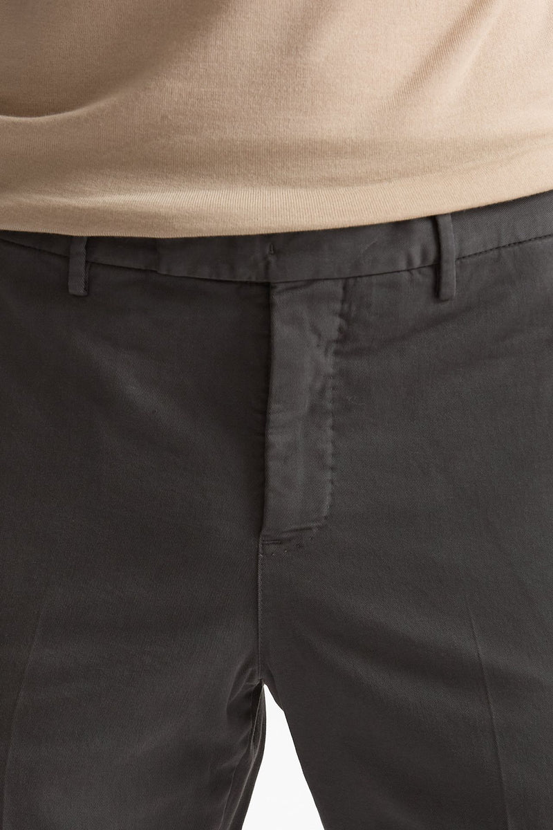 Pantalone STYLE- MASTER in cotone stretch lavato tortora men Pt torino - 5