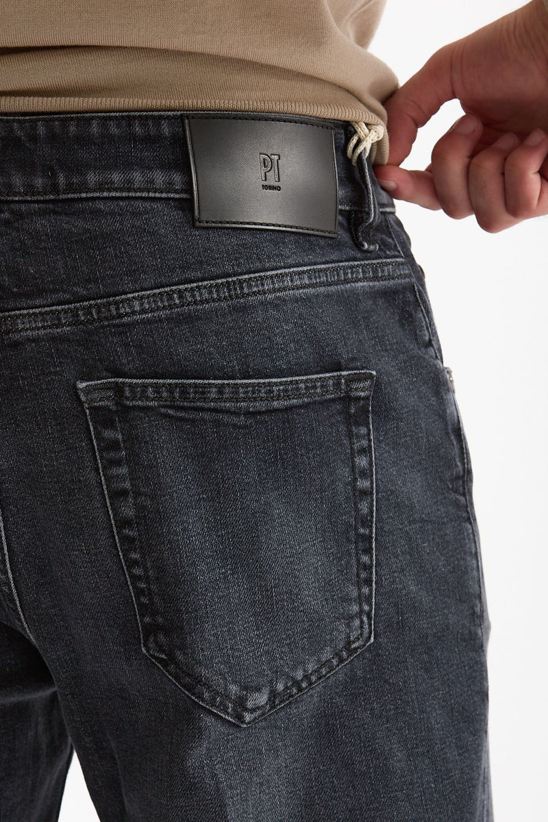 Jeans REGGAE lavaggio grigio men Pt torino - 6