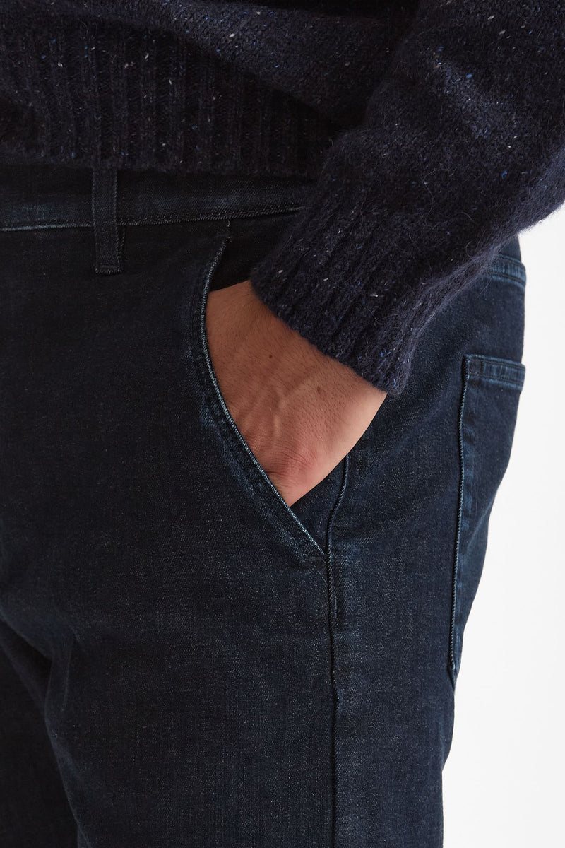 Jeans INDIE lavaggio scuro stone washed men Pt torino - 7