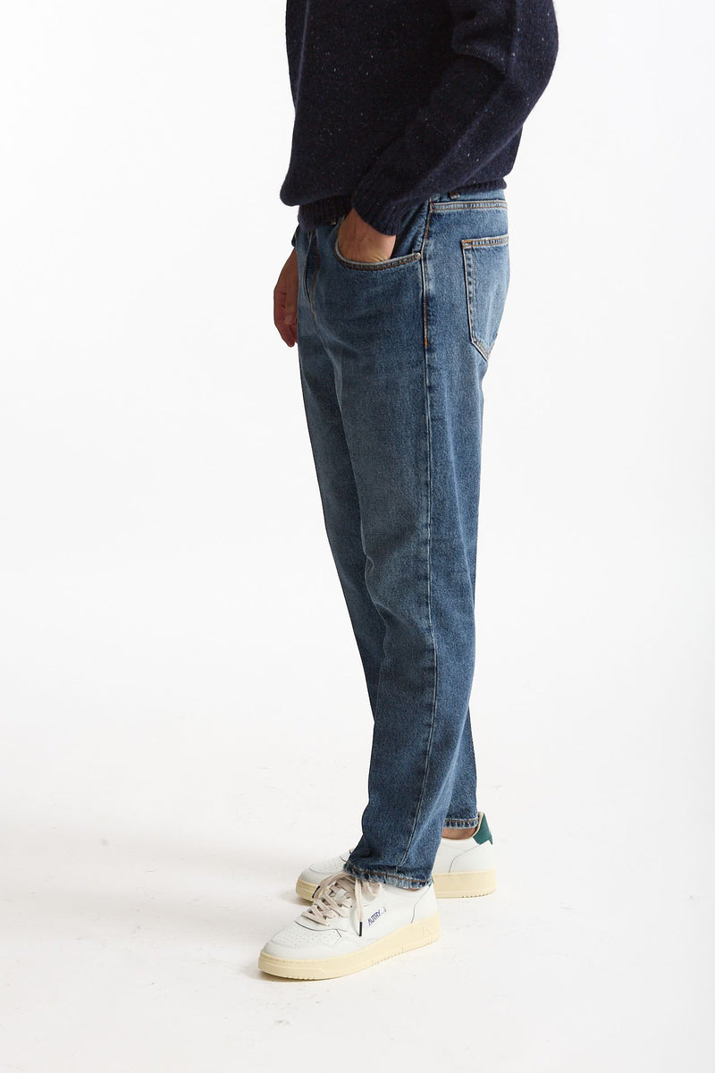 Jeans REGGAE lavaggio medio stone washed men Pt torino - 2