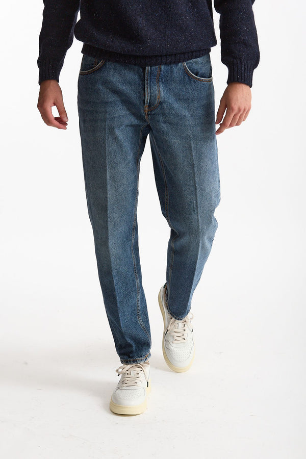 Jeans REGGAE lavaggio medio stone washed men Pt torino
