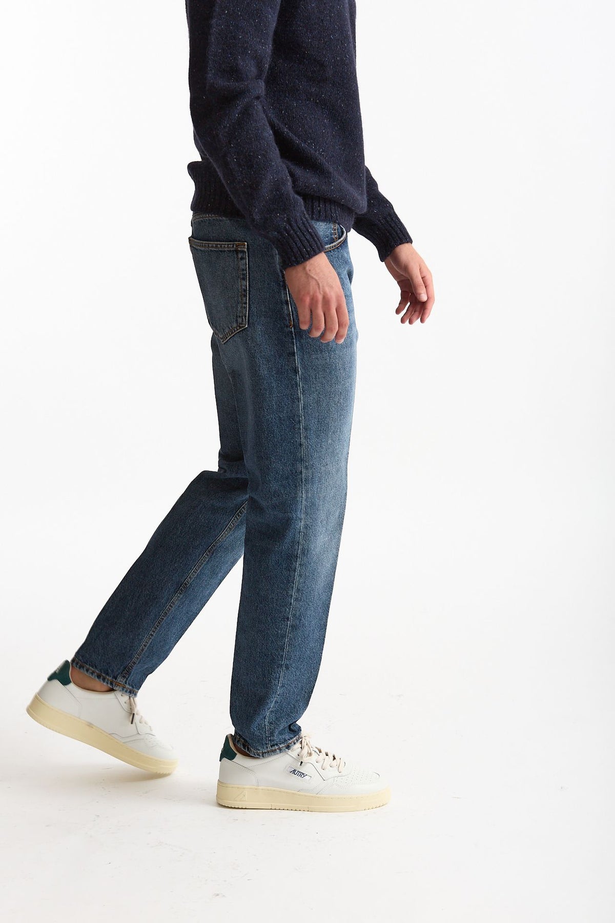 Jeans REGGAE lavaggio medio stone washed men Pt torino - 4