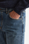 Jeans REGGAE lavaggio medio stone washed men Pt torino - 6