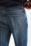 Jeans REGGAE lavaggio medio stone washed men Pt torino - 7