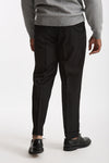 Pantalone STYLE-CARROT FIT in Lana ferma nero men Pt torino - 3