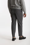 Pantalone STYLE-CARROT FIT in Lana ferma grigio men Pt torino - 3