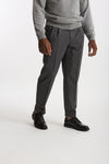 Pantalone STYLE-CARROT FIT in Lana ferma grigio men Pt torino - 4
