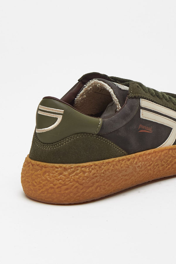 Sneakers PURAAI VINTAGE 1.01 SIDRO in pelle vegana men Puraai