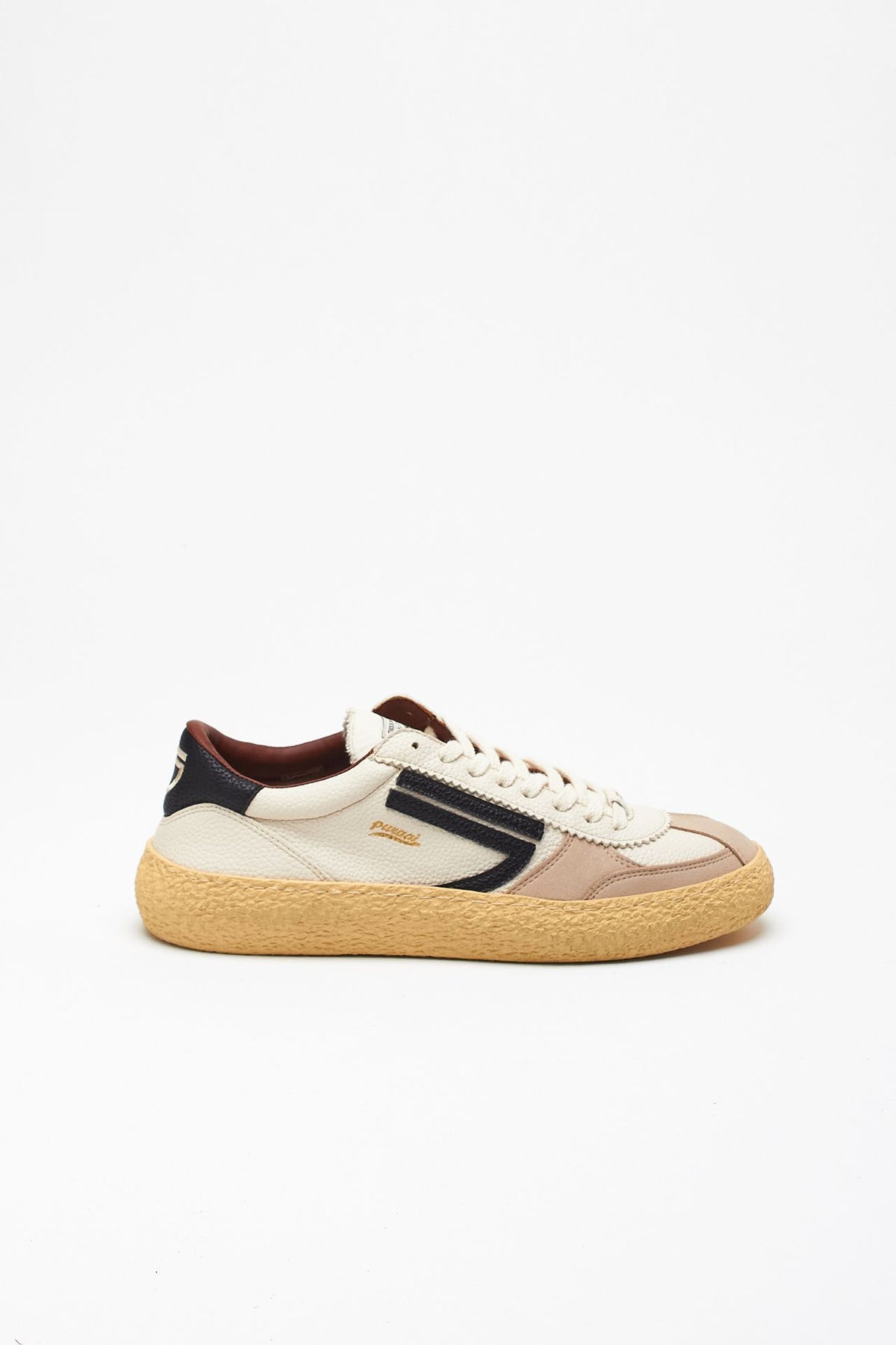 Sneakers PURAAI VINTAGE 1.01 OSSO in pelle vegana men Puraai - 1