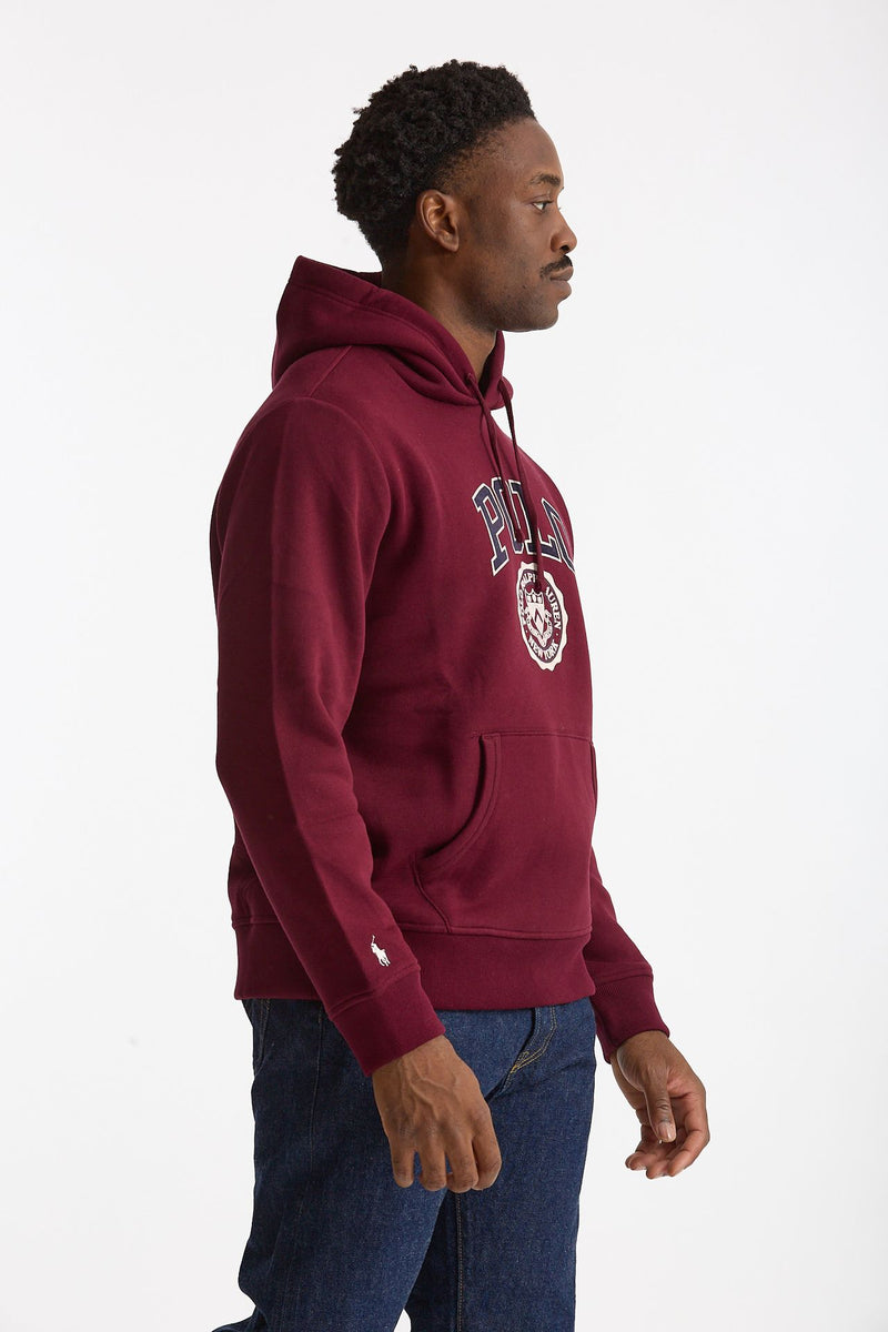 Felpa in cotone bordeaux men Polo ralph lauren - 1