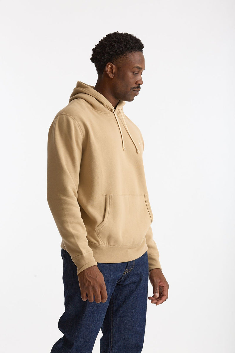Felpa con cappuccio in cotone cammello men Polo ralph lauren - 1