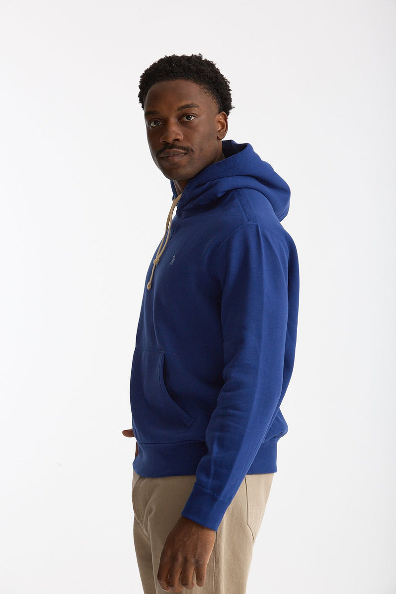 Felpa cappuccio in cotone blu elettrico men Polo ralph lauren - 3