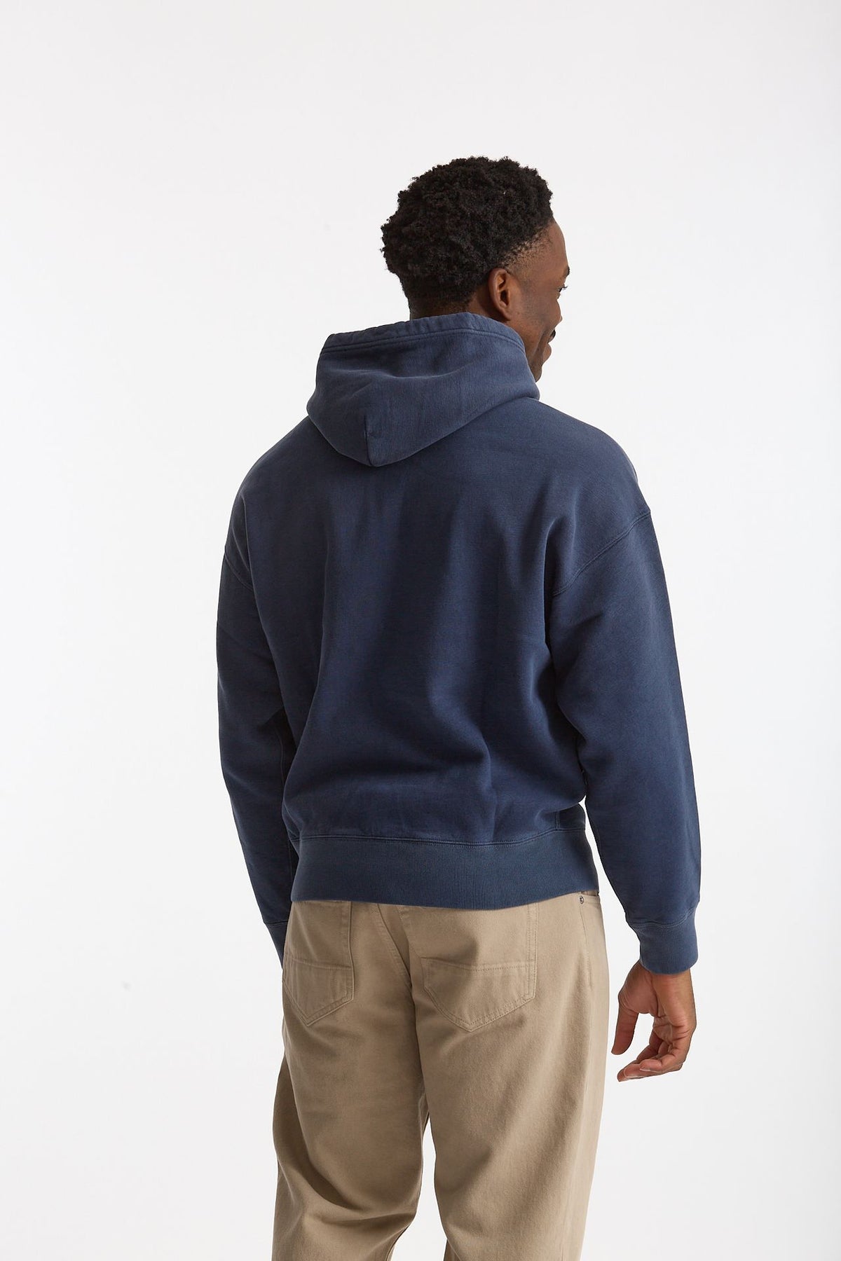 Felpa in cotone blu effetto lavato men Polo ralph lauren - 4