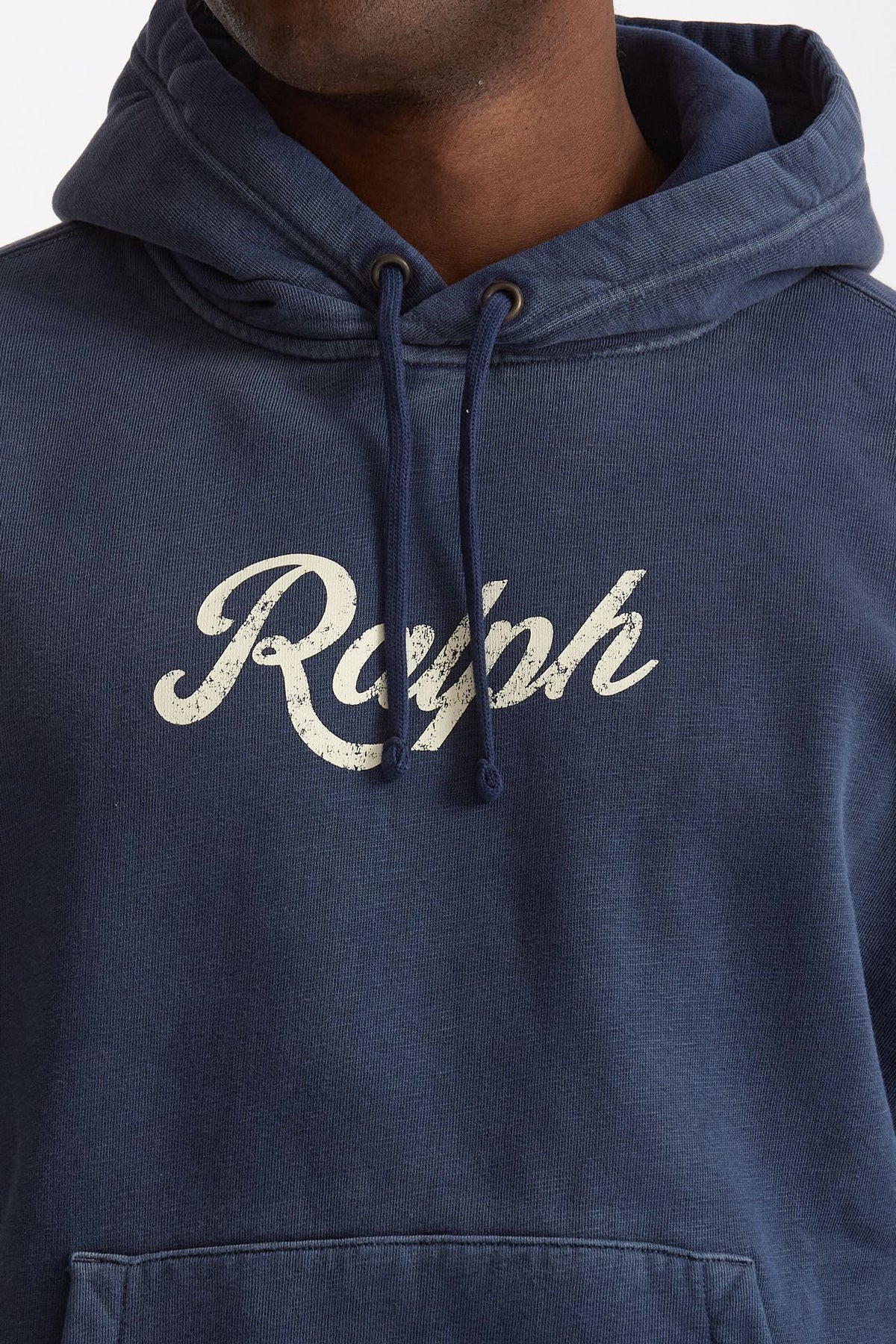Felpa in cotone blu effetto lavato men Polo ralph lauren - 2
