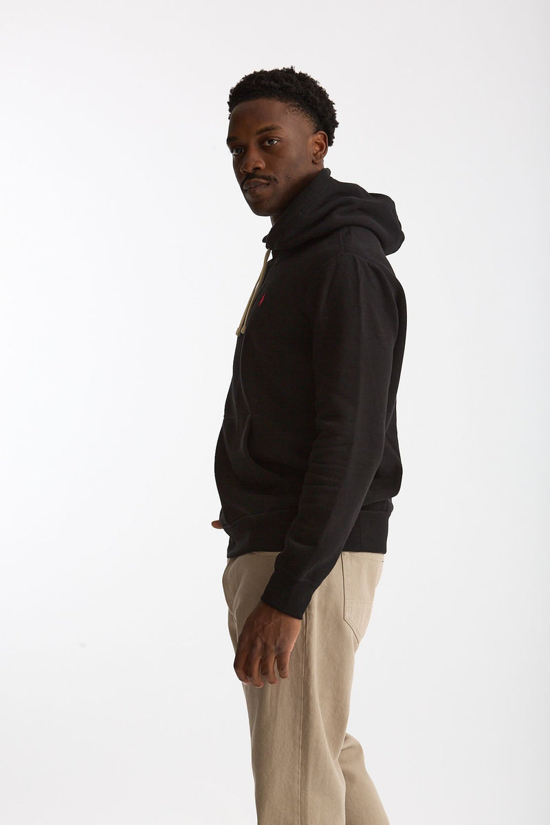 Felpa cappuccio in cotone nero men Polo ralph lauren - 3