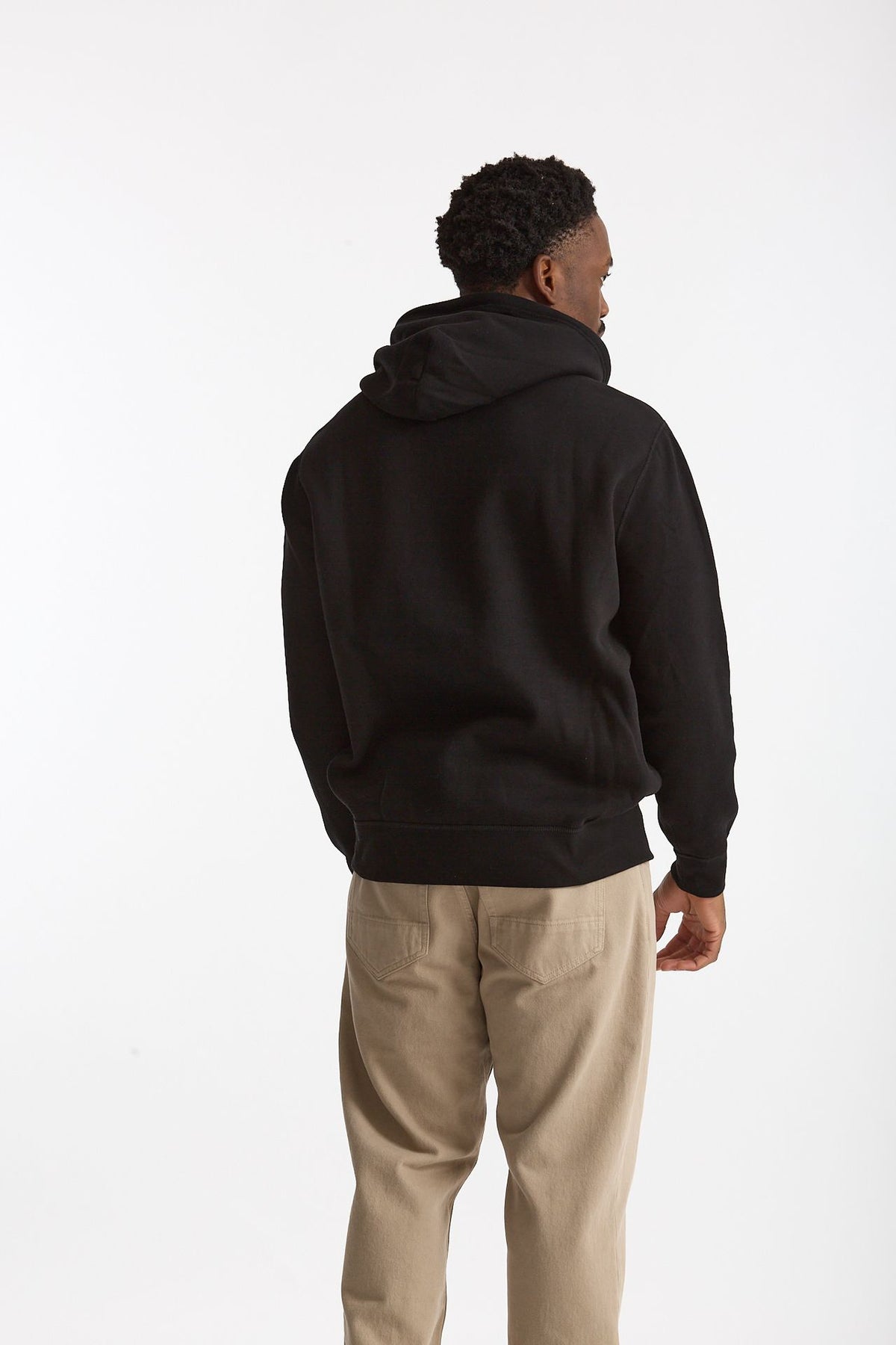 Felpa cappuccio in cotone nero men Polo ralph lauren - 4