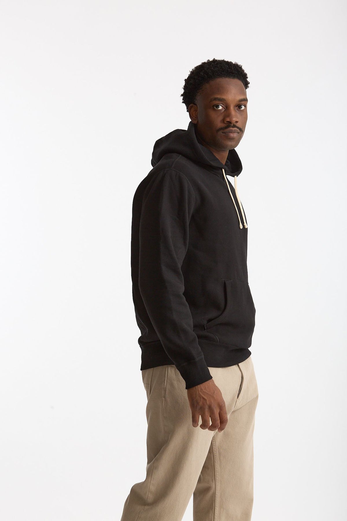 Felpa cappuccio in cotone nero men Polo ralph lauren - 1