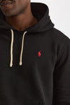 Felpa cappuccio in cotone nero men Polo ralph lauren - 5