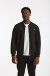 Felpa bomber in cotone nero men Polo ralph lauren - 1