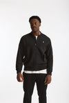 Felpa bomber in cotone nero men Polo ralph lauren - 6
