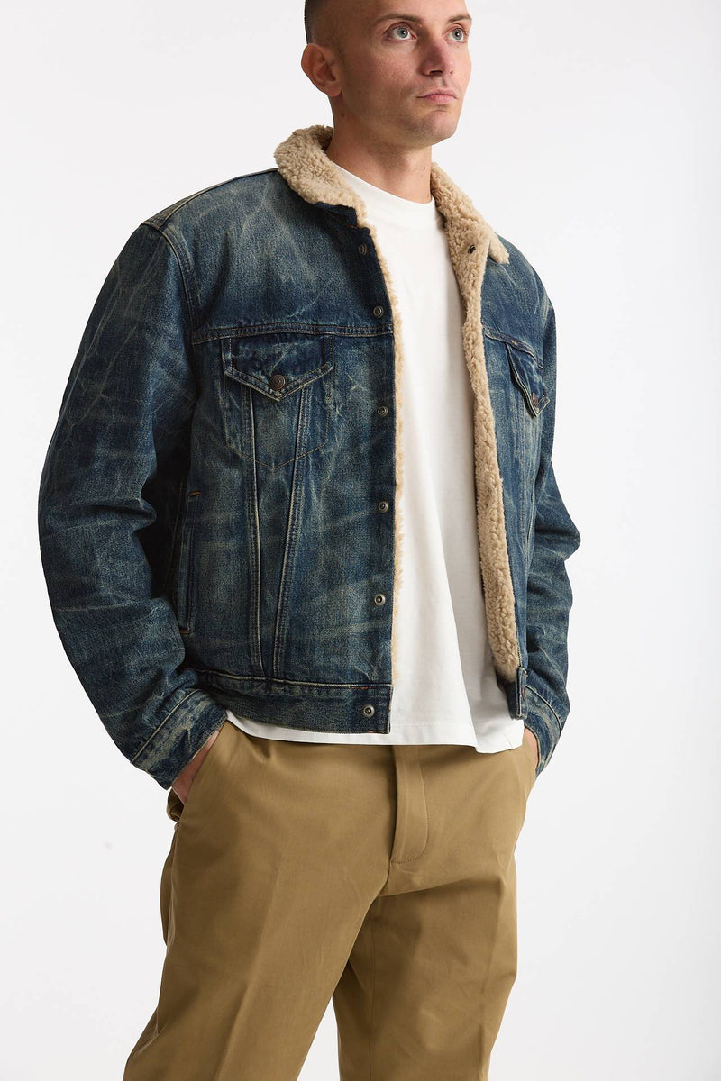 Giubbino orsetto in denim lavato men Polo ralph lauren - 4
