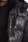 Piumino in nylon nero Imbottito in piuma men Polo ralph lauren - 5