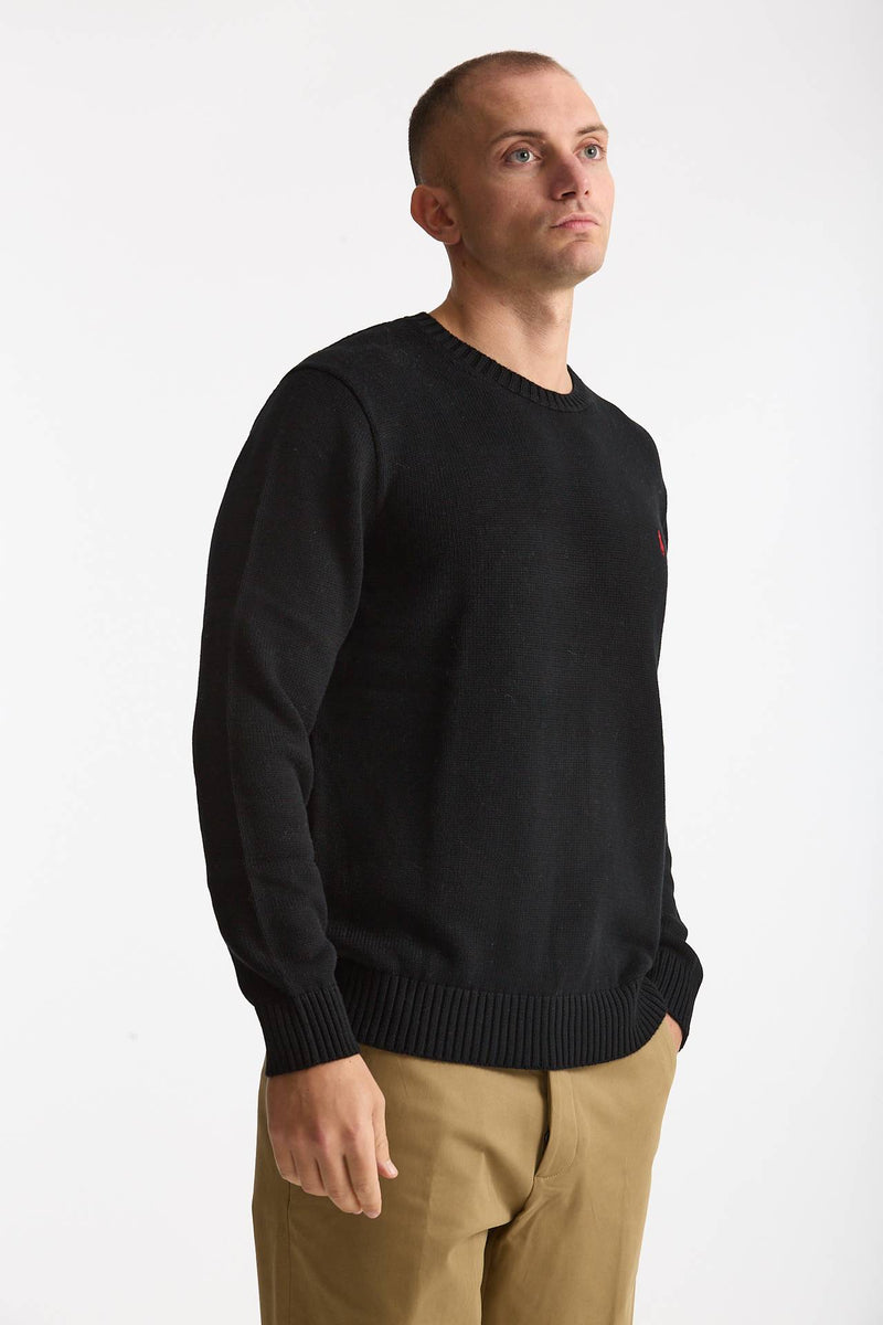 Maglia girocollo in cotone nero men Polo ralph lauren - 4