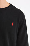 Maglia girocollo in cotone nero men Polo ralph lauren - 5