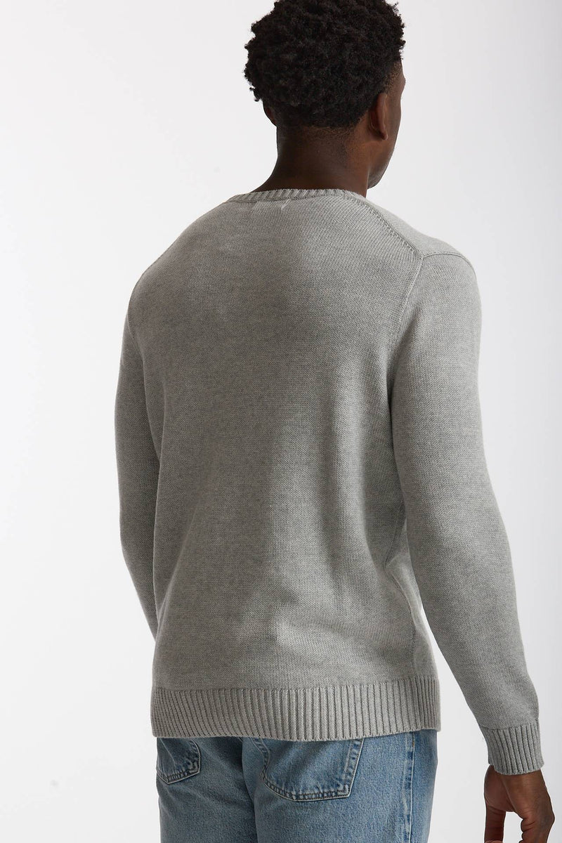 Maglia girocollo in cotone grigio men Polo ralph lauren - 3