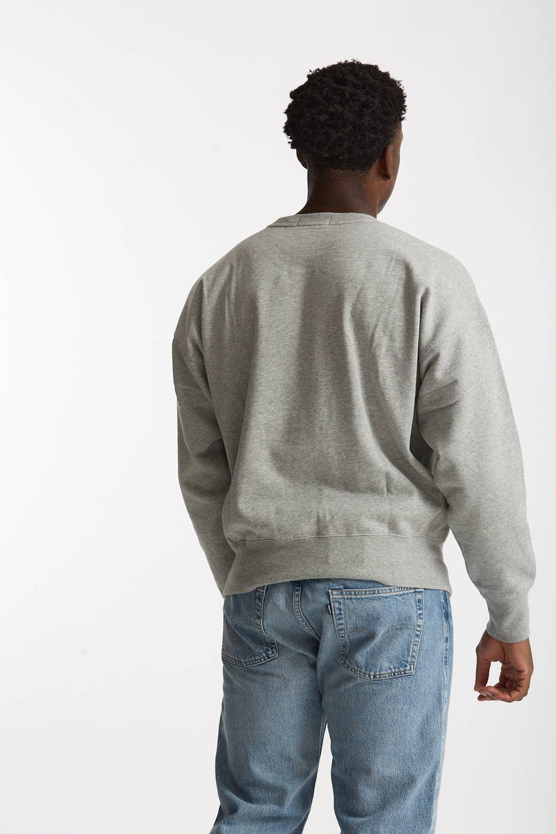 Felpa girocollo in cotone e poliammide grigio men Polo ralph lauren - 3