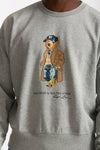Felpa girocollo in cotone e poliammide grigio men Polo ralph lauren - 5