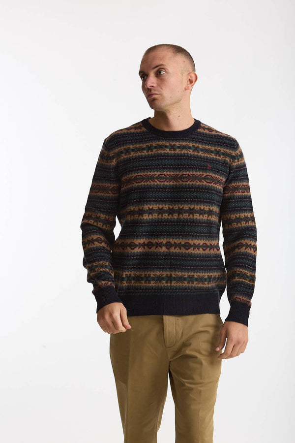 Maglia in lana Fantasia multicolor men Polo ralph lauren
