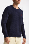 Maglia in lana e cashmere blu men Polo ralph lauren - 1